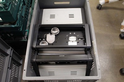 Lot 329 - Two plastic crates containing Brabantia food...