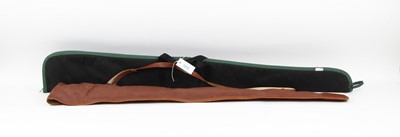 Lot 1324 - Quality Gunslips canvas slip, together with an...