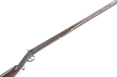 Lot 302 - (S58) 10 bore English Percussion Single...