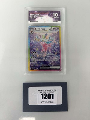 Lot 1201 - 2024 Pokémon Terastal Festival ex JPN #211 -...