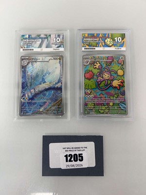 Lot 1205 - (2) 2023 Pokémon Card 151 JPN #182 - Dragonair...