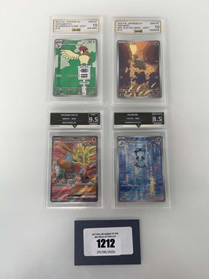 Lot 1212 - (4) 2023 Pokémon Card 151 JPN #176 - Poliwhirl...