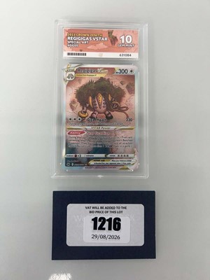 Lot 1216 - 2023 Pokémon Crown Zenith #GG55 - Regigigas...