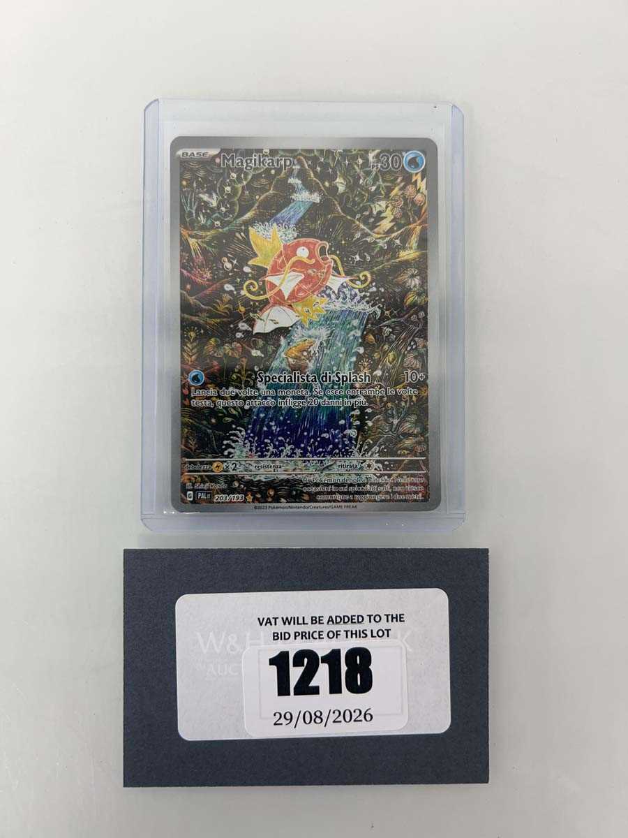Lot 1218 - Top Loaded Italian Pokémon TCG: Scarlet &...