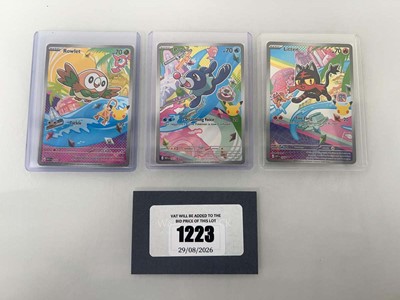 Lot 1223 - (3) Top Loaded Pokémon TCG: Mega Evolution...