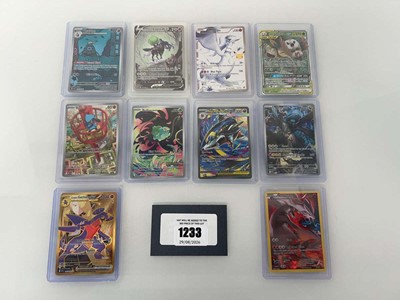 Lot 1233 - (10) Top Loaded English/Japanese Pokémon TCG...