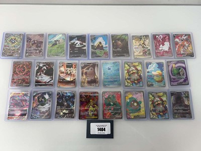 Lot 1404 - Approx. 25 Top Loaded Pokémon cards from...