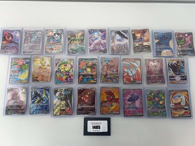 Lot 1405 - Approx. 25 Top Loaded Pokémon cards from...