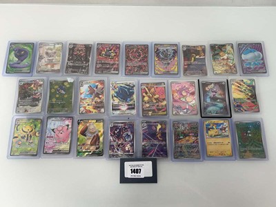 Lot 1407 - Approx. 25 Top Loaded Pokémon cards from...