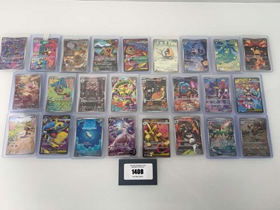 Lot 1408 - Approx. 25 Top Loaded Pokémon cards from...