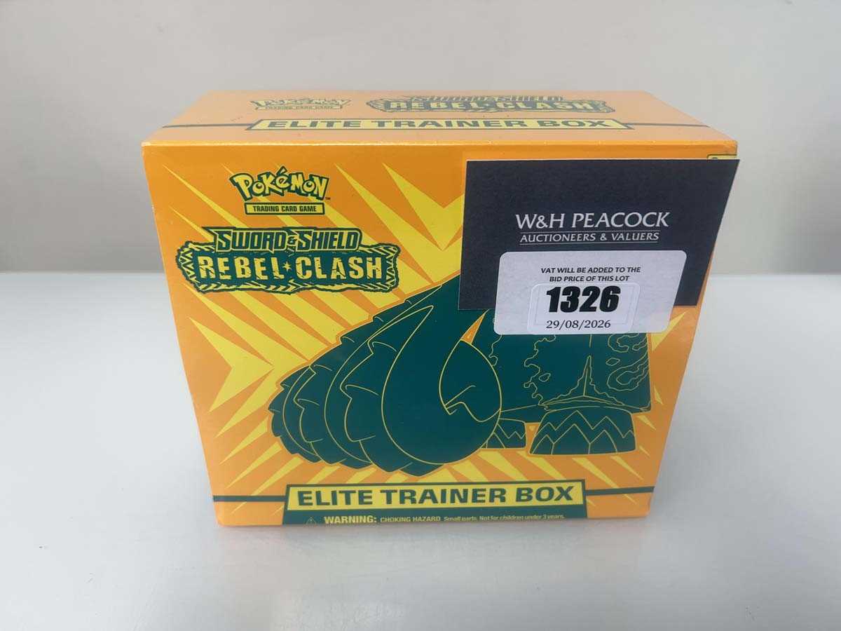 Lot 1326 - Pokémon TCG: Sword & Shield - Rebel Clash...