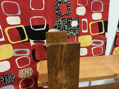 Lot 2 - A bespoke Japanese oak what-not in the Arts &...