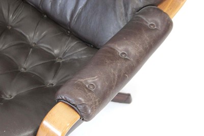 Lot 4 - (G) A pair of Swedish lounge chairs by Gote...