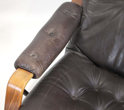 Lot 4 - (G) A pair of Swedish lounge chairs by Gote...