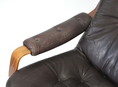 Lot 4 - (G) A pair of Swedish lounge chairs by Gote...