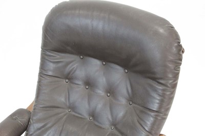 Lot 4 - (G) A pair of Swedish lounge chairs by Gote...
