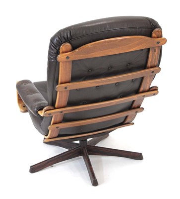 Lot 4 - (G) A pair of Swedish lounge chairs by Gote...
