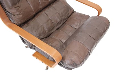 Lot 5 - A 1970's Scandinavian lounge chair with...