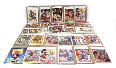 Lot 6 - A group of twenty-five lithographic movie...