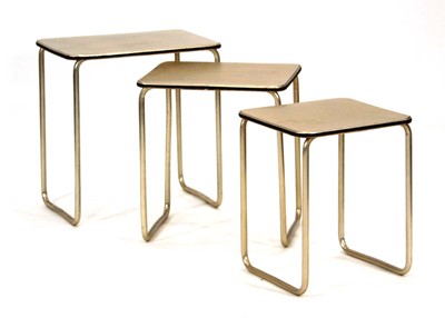 Lot 7 - A set of three 1940's nesting occasional...