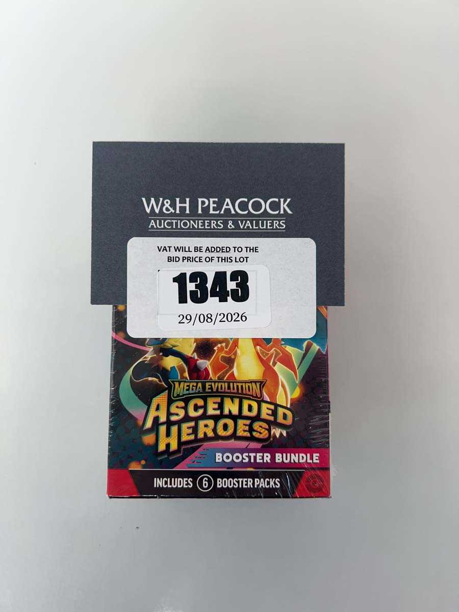 Lot 1343 - Pokémon TCG: Mega Evolution - Ascended Heroes...