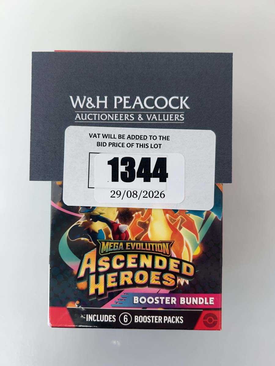Lot 1344 - Pokémon TCG: Mega Evolution - Ascended Heroes...