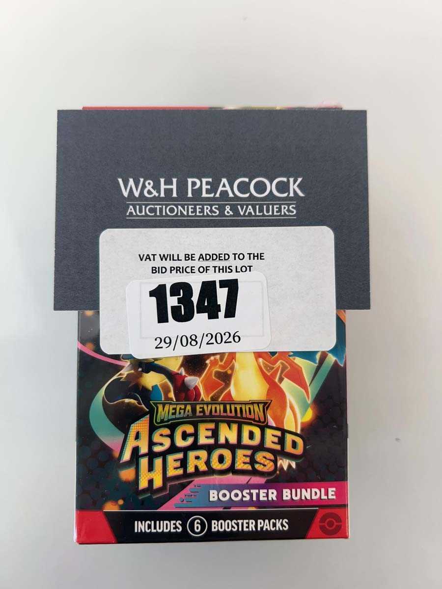 Lot 1347 - Pokémon TCG: Mega Evolution - Ascended Heroes...