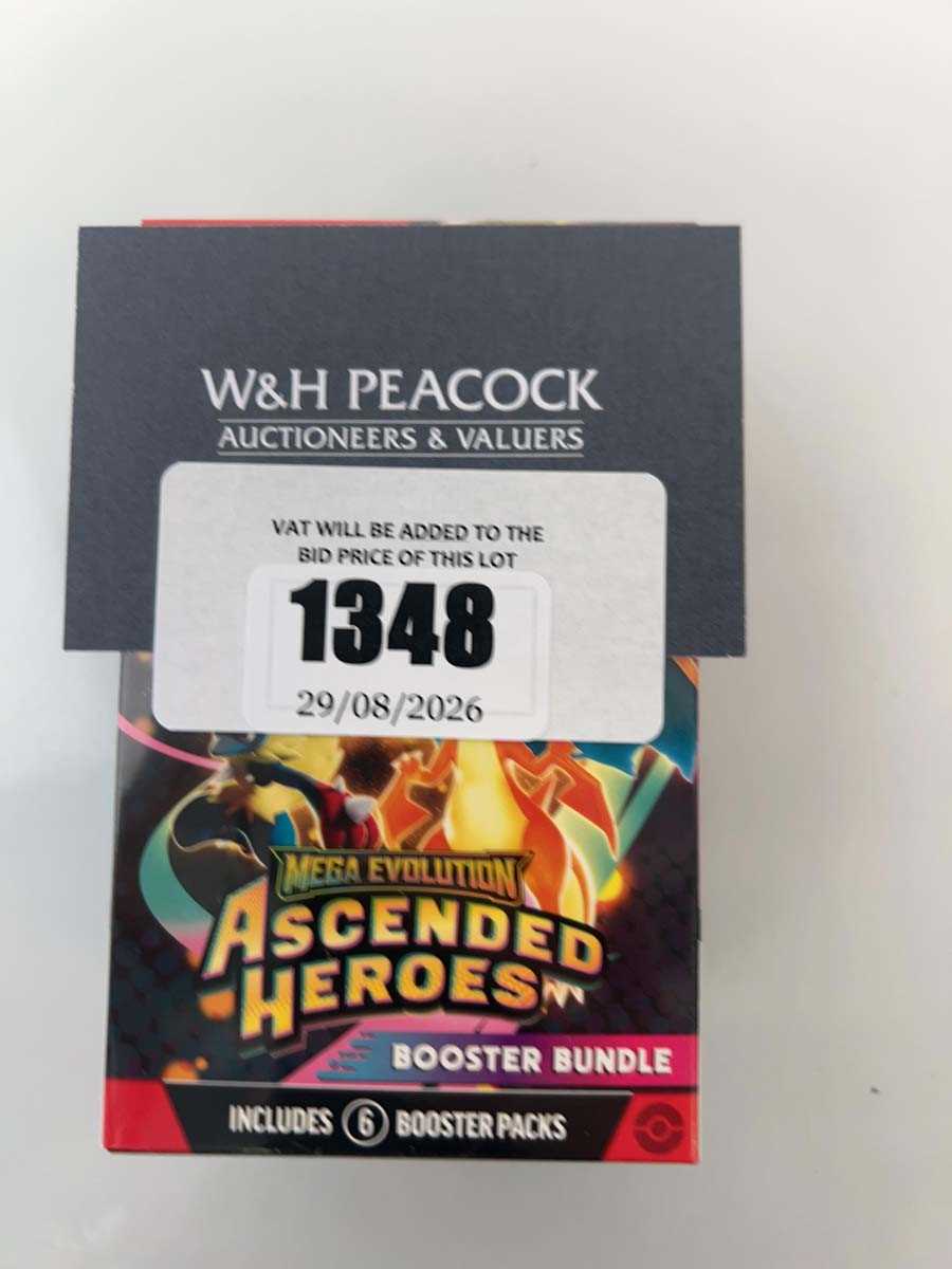 Lot 1348 - Pokémon TCG: Mega Evolution - Ascended Heroes...