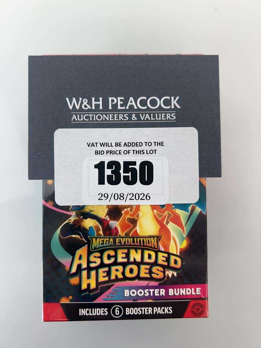 Lot 1350 - Pokémon TCG: Mega Evolution - Ascended Heroes...