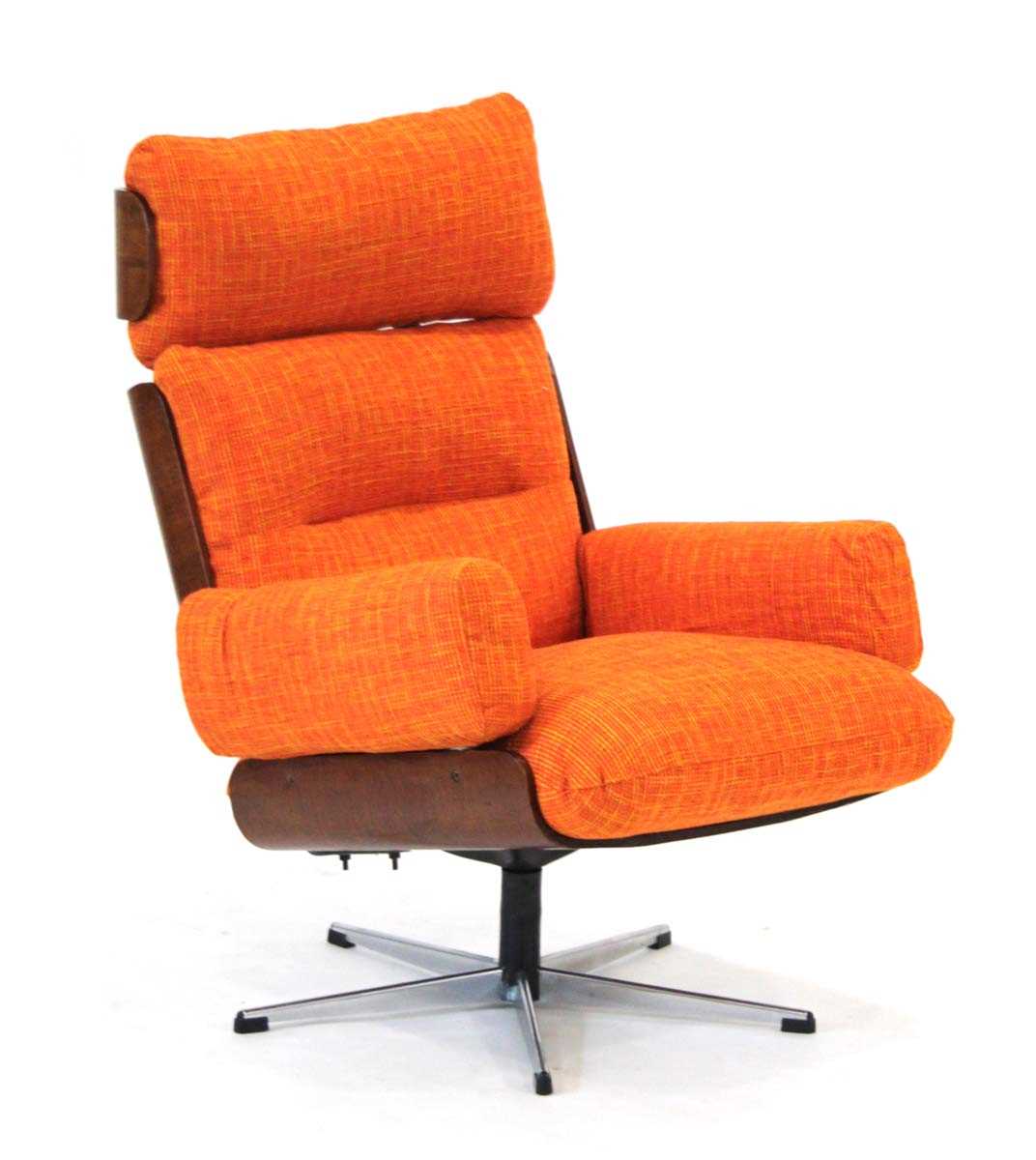 Lot 24 - A 1970's armchair designed by Guy Rogers of...