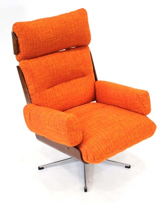 Lot 24 - A 1970's armchair designed by Guy Rogers of...
