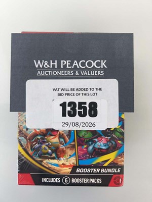 Lot 1358 - Pokémon TCG: Mega Evolution Booster Bundle Box...