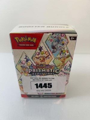 Lot 1445 - Pokémon TCG: Scarlet & Violet - Prismatic...