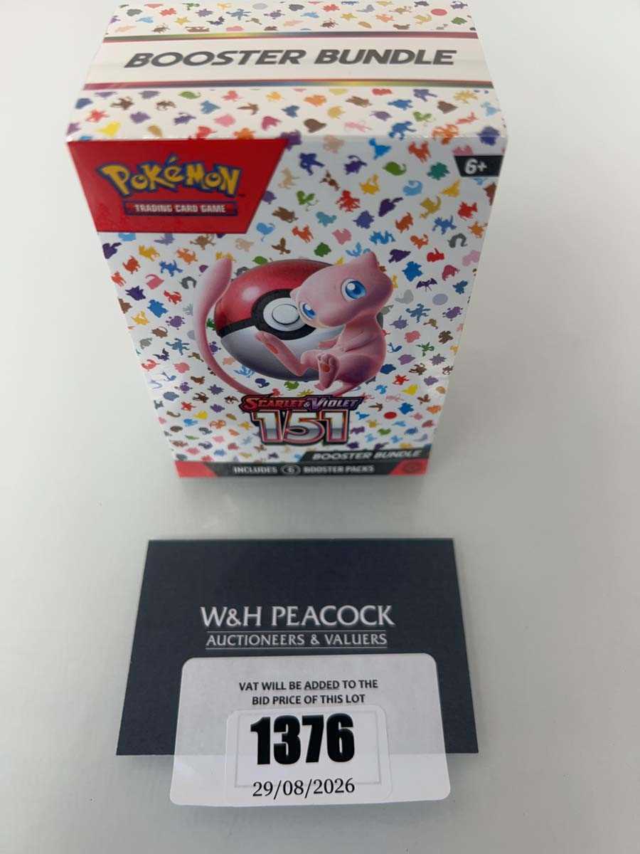 Lot 1376 - Pokémon TCG: Scarlet & Violet - 151 Booster...