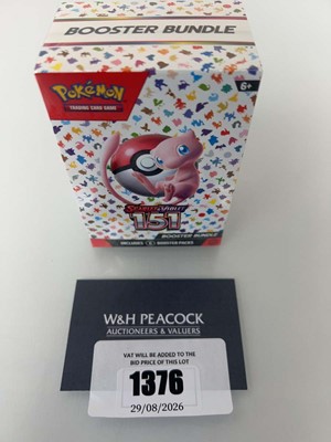 Lot 1376 - Pokémon TCG: Scarlet & Violet - 151 Booster...