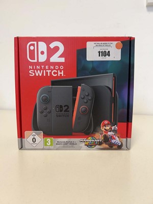 Lot Nintendo Switch 2 + Mario Kart World, boxed