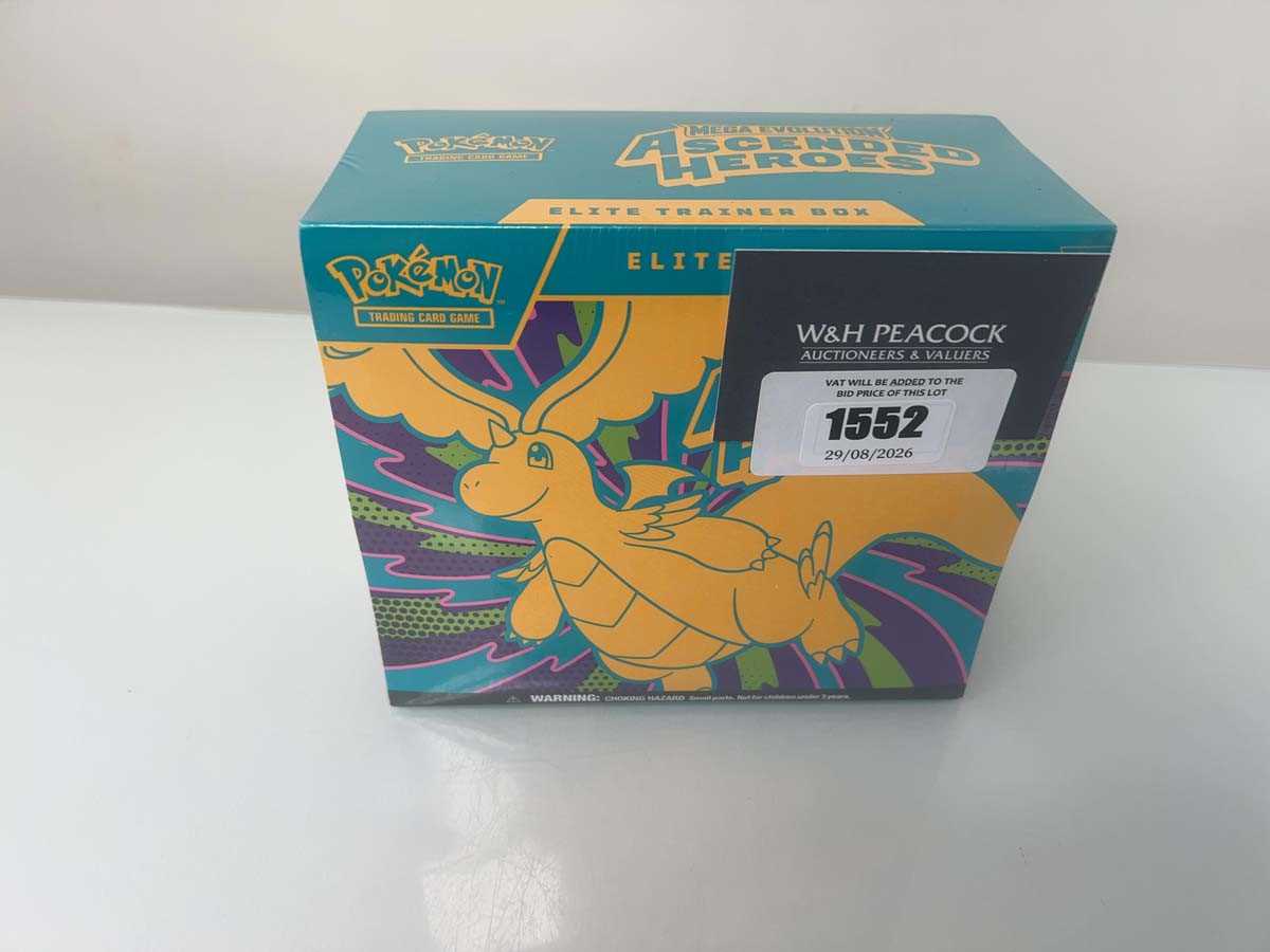 Lot 1552 - Pokémon TCG: Mega Evolutions - Ascended Heroes...