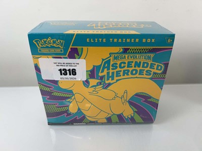 Lot 1316 - Pokémon TCG: Mega Evolutions - Ascended Heroes...