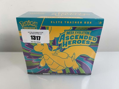 Lot 1317 - Pokémon TCG: Mega Evolutions - Ascended Heroes...