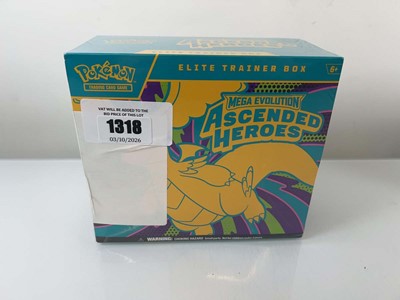 Lot 1318 - Pokémon TCG: Mega Evolutions - Ascended Heroes...