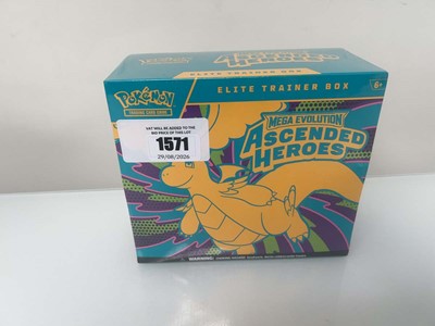 Lot 1571 - Pokémon TCG: Mega Evolutions - Ascended Heroes...