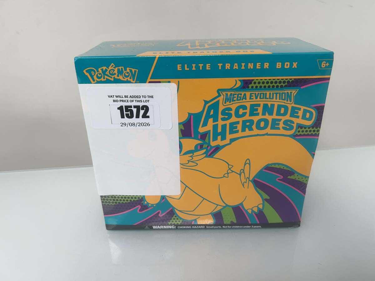 Lot 1572 - Pokémon TCG: Mega Evolutions - Ascended Heroes...