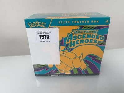 Lot 1572 - Pokémon TCG: Mega Evolutions - Ascended Heroes...