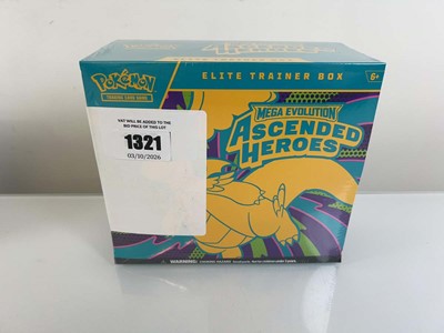 Lot 1321 - Pokémon TCG: Mega Evolutions - Ascended Heroes...