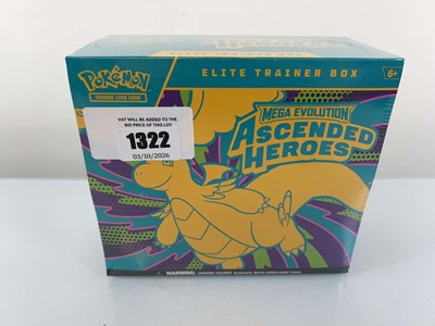 Lot 1322 - Pokémon TCG: Mega Evolutions - Ascended Heroes...
