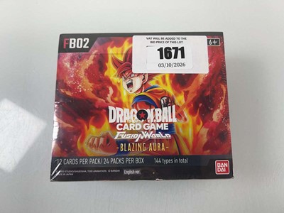 Lot 1671 - Dragon Ball Super Card Game: Fusion World FB02...