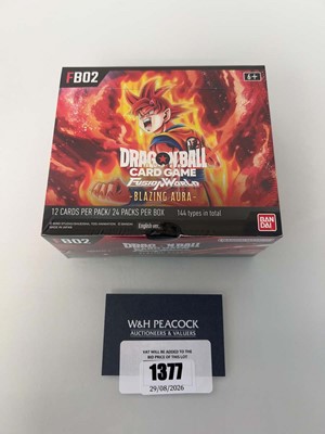 Lot 1377 - Dragon Ball Super Card Game: Fusion World FB02...