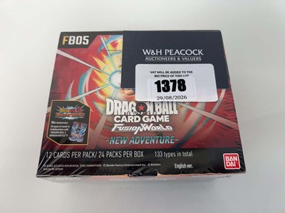 Lot 1378 - Dragon Ball Super Card Game: Fusion World FB05...