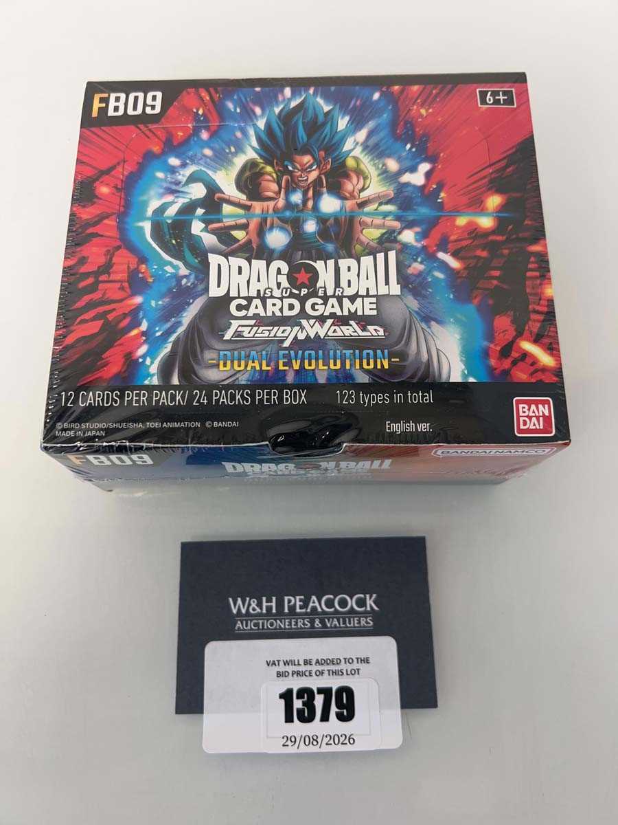 Lot 1379 - Dragon Ball Super Card Game: Fusion World FB09...