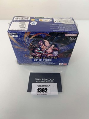 Lot 1382 - One Piece TCG: OP14-EB04 - The Azure Sea's...
